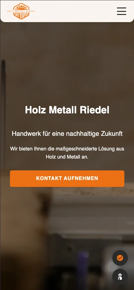 Holz Metall Riedel Homepage Startseite