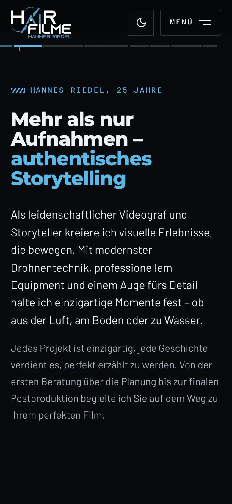 Mobile Ansicht von H-Air-Filme: Mehr als nur Aufnahmen
